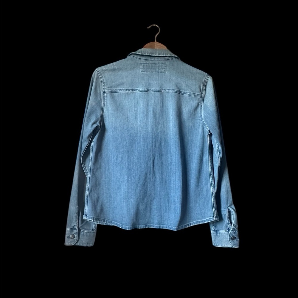 Express Light Blue Jean Jacket - image 3